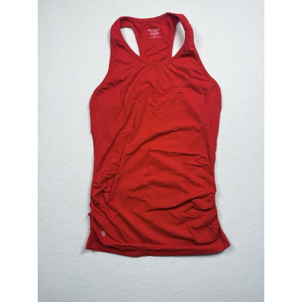 Athleta Red Racerback Athletic Tank Top Women’s Size Small